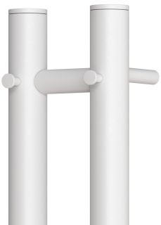 Полотенцесушитель электрический Point Деметра PN12812W П3 8x120см белый матовый